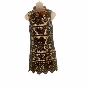 Gianni Bini embroidered mini dress